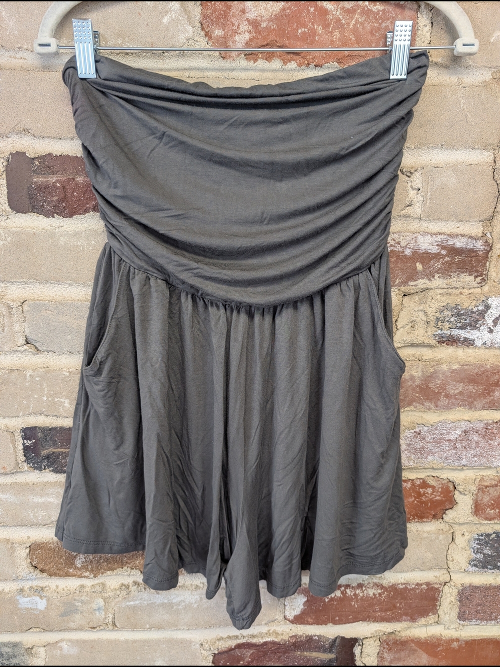 Final Touch Gray Casual Knit Top
